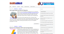 Desktop Screenshot of harisahmad.com